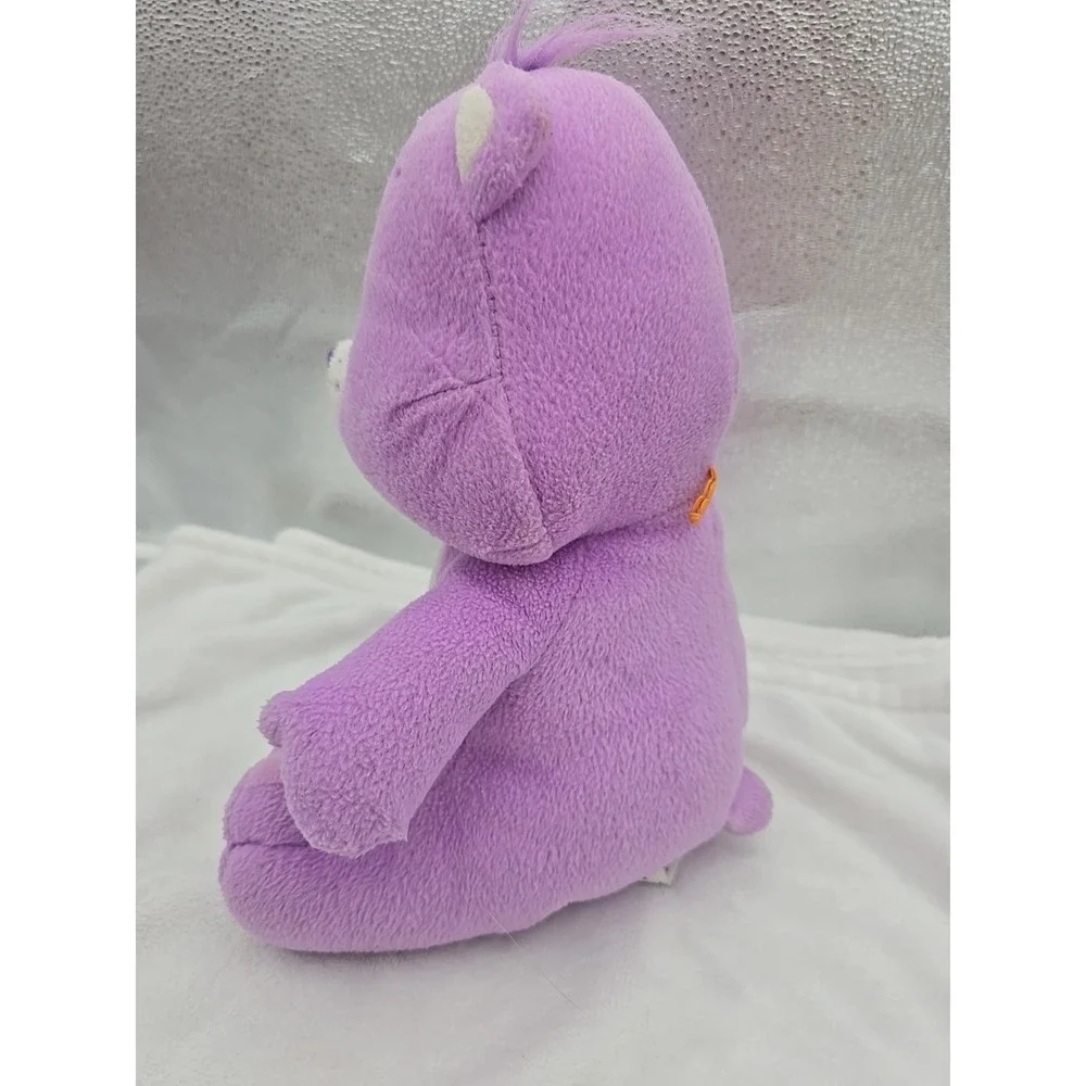 Care Bears Lollipops & Hearts 2003 NANCO Purple Share Bear Plush 14